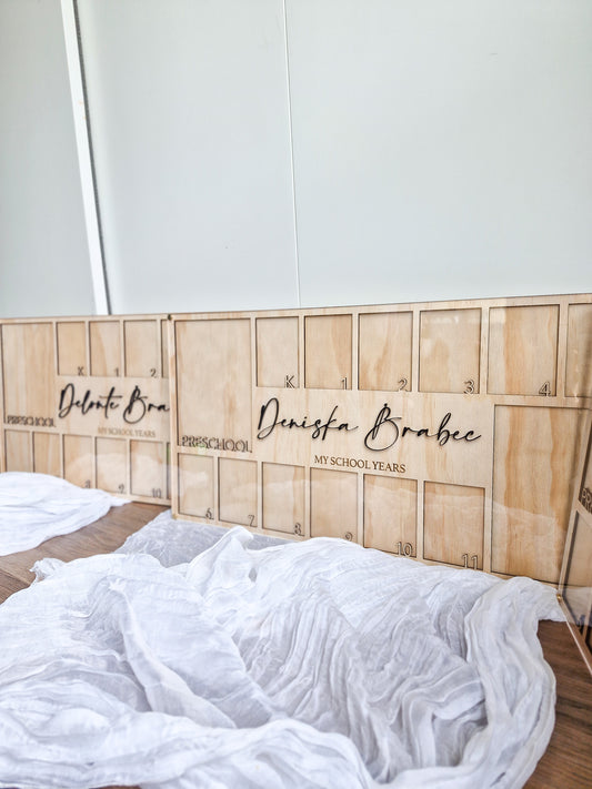 My School Years Photo Board