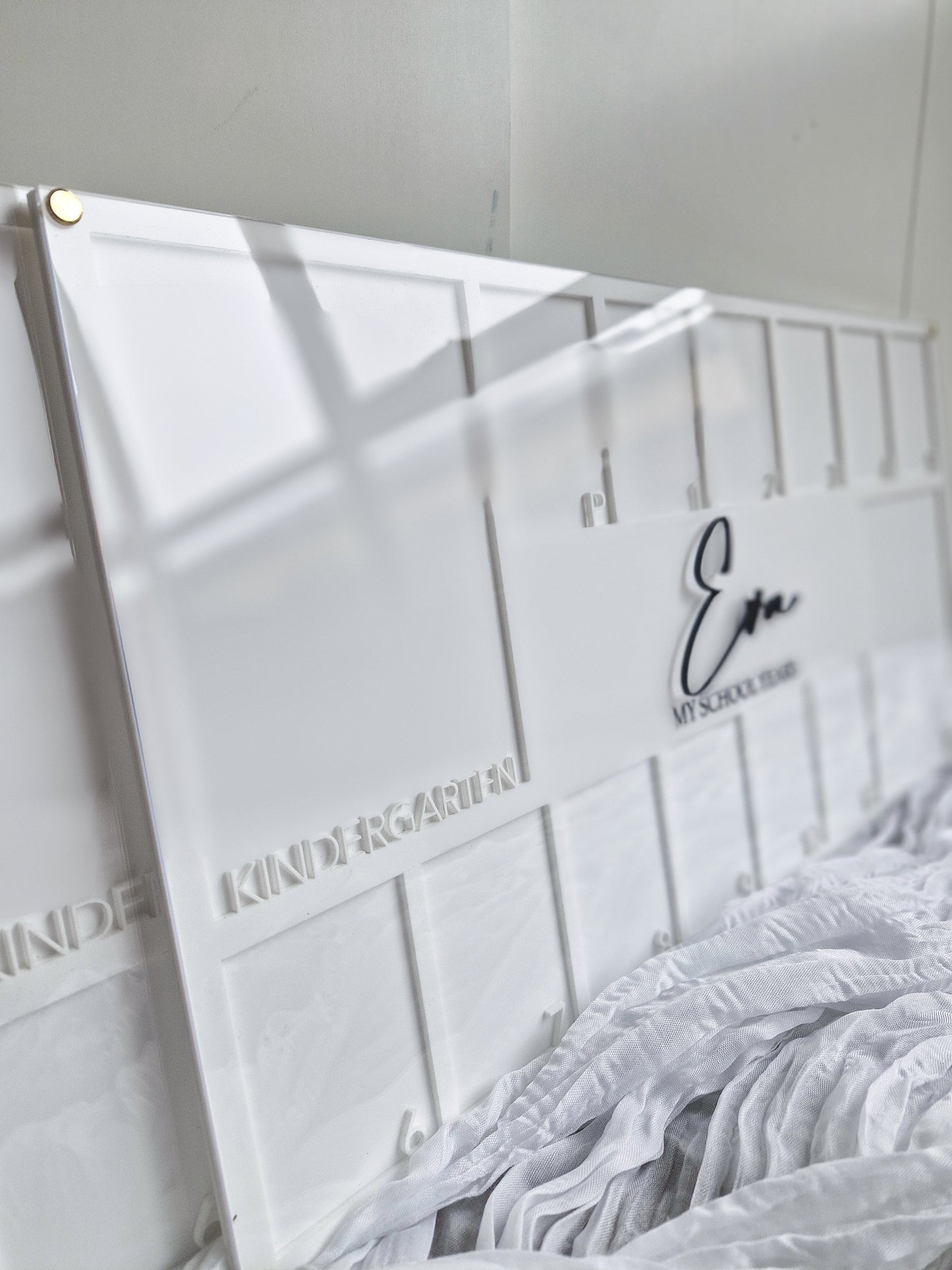 My School Years Photo Board - Acrylic