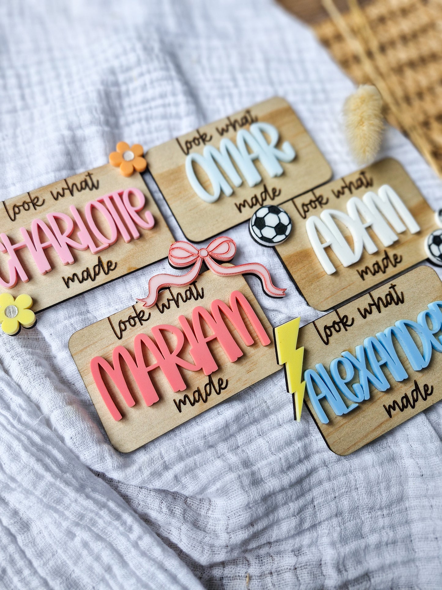 Look What I Made Fridge Magnet