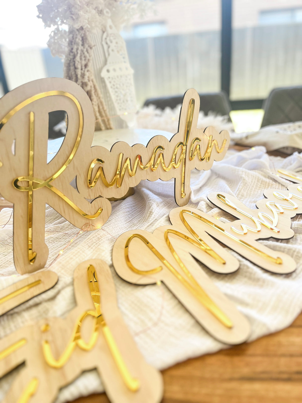 Ramadan/Eid Mubarak Wall Decor Set