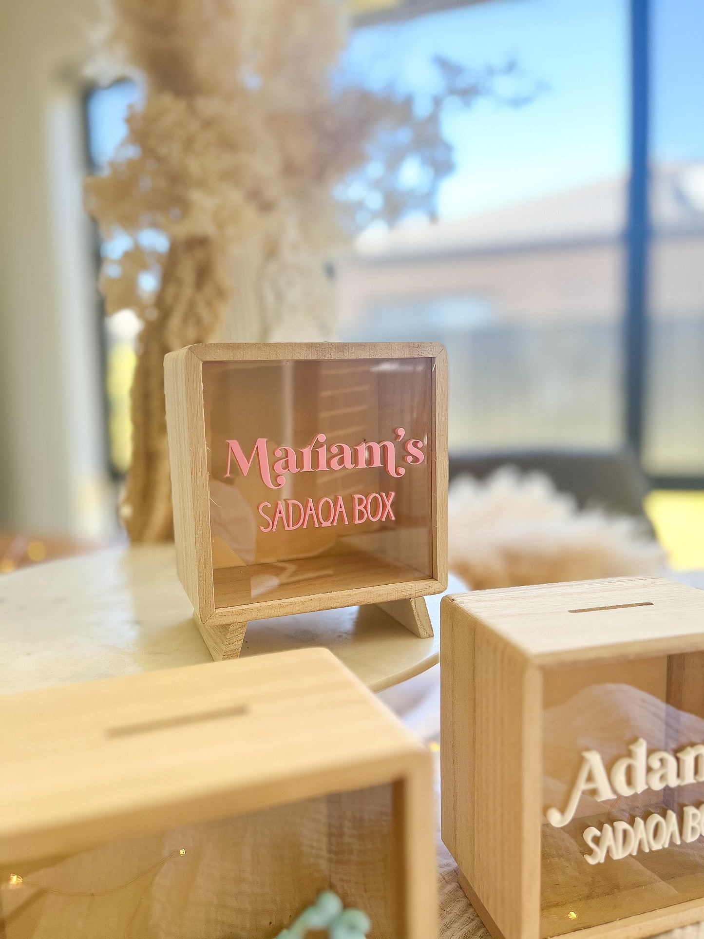 Personalised Sadaqa Box