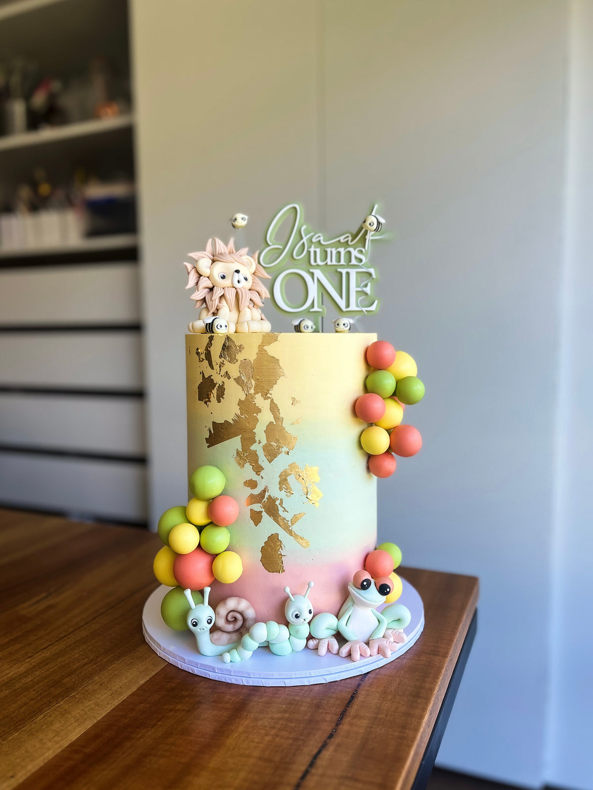 Custom Name & Age Topper/Fropper