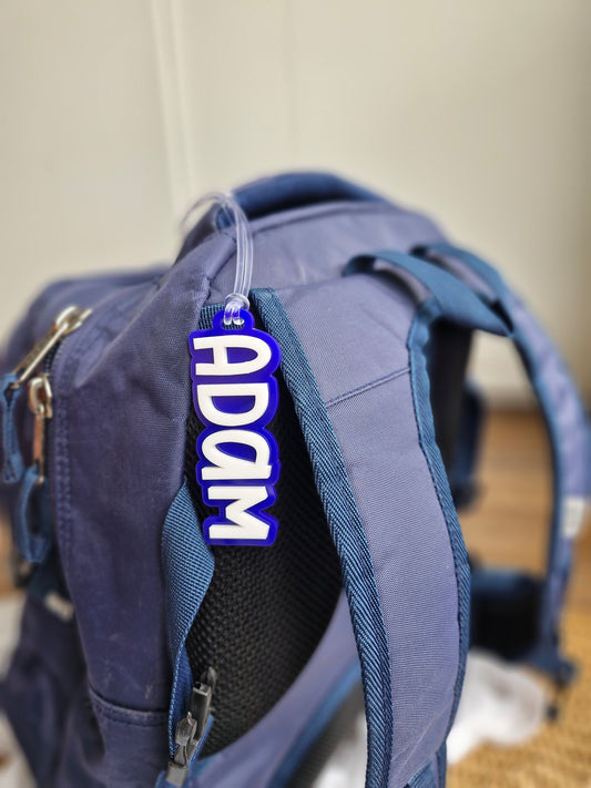 Name Bag Tag Design 1