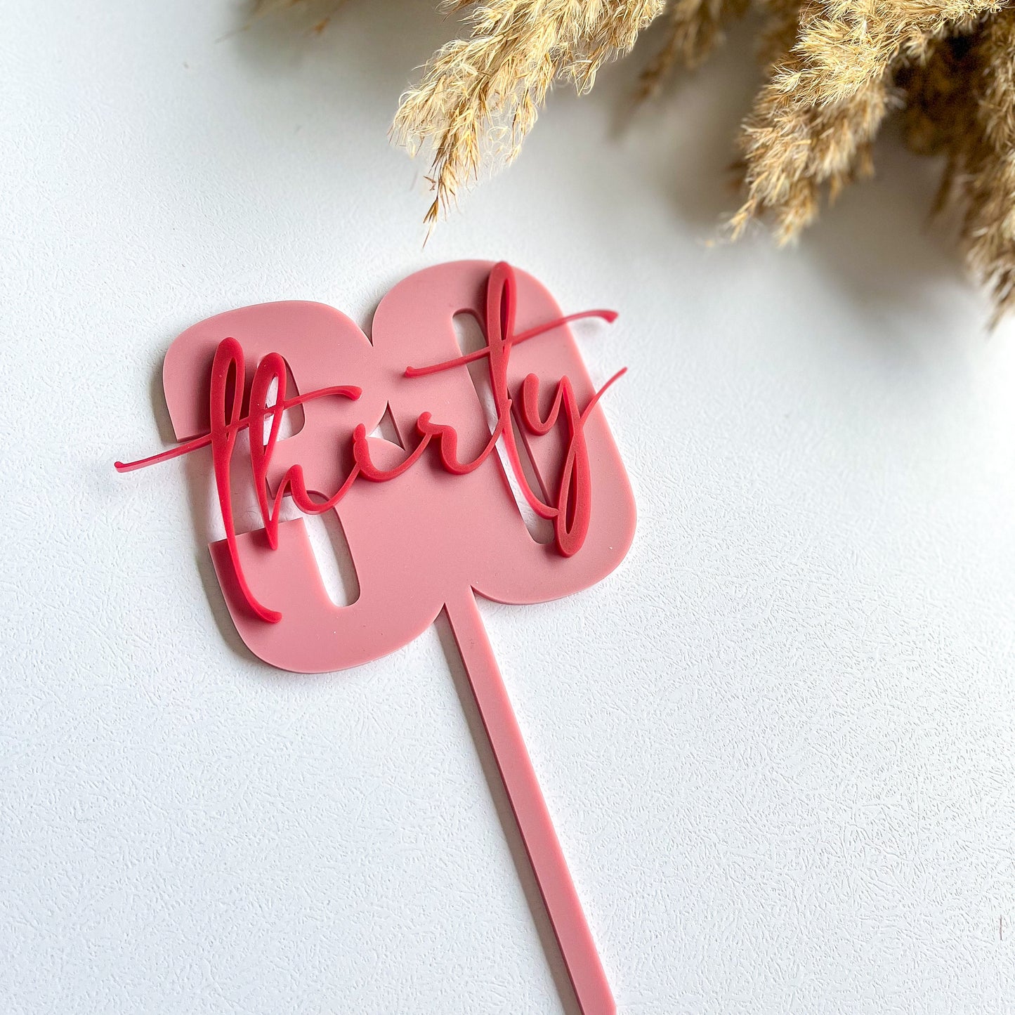 Double Layered Number/Age