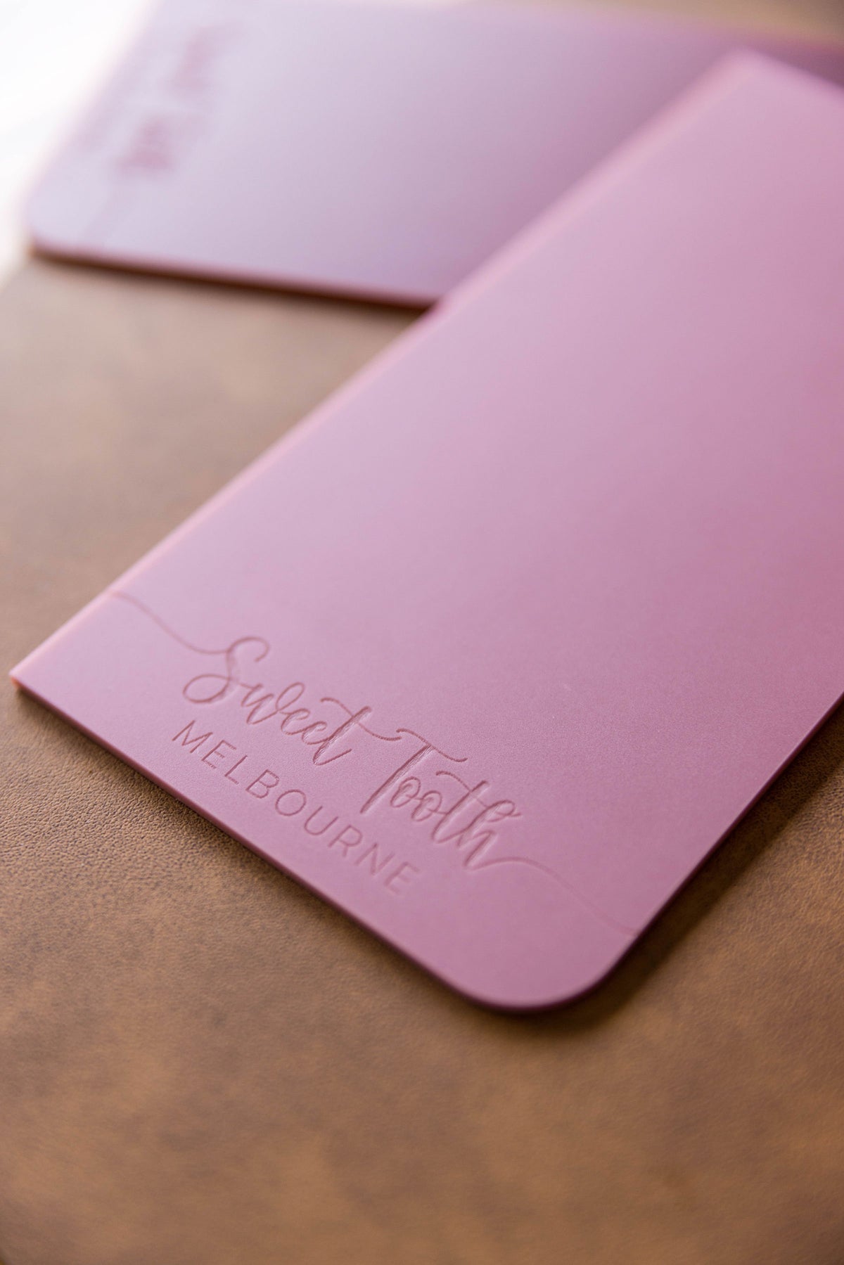 Acrylic Cake Scraper