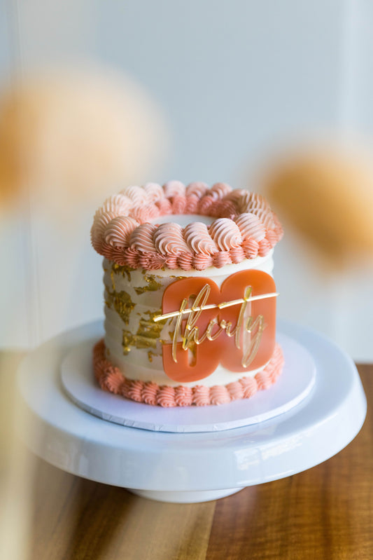 Double Layered Number/Age