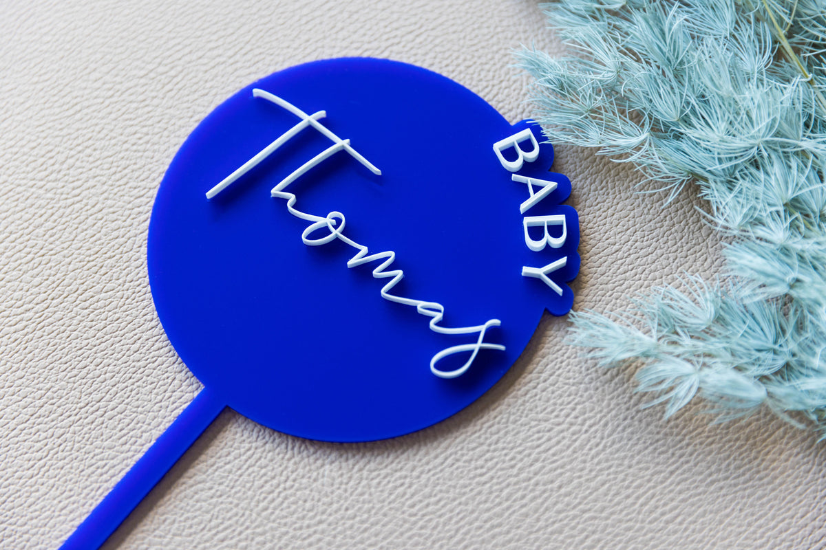Custom Round Topper