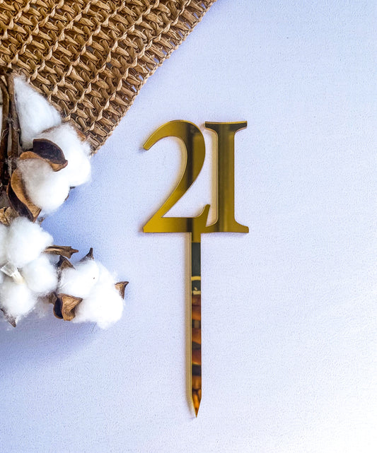 Number/Age Topper/Fropper