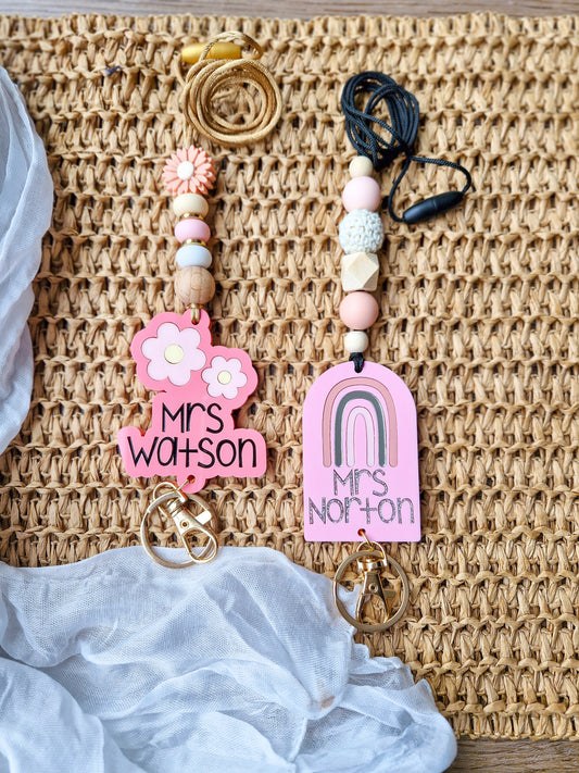 Personalised Educator/Teacher Lanyard