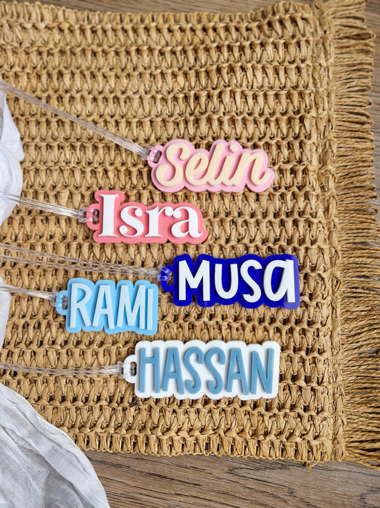 Name Bag Tag Design 1