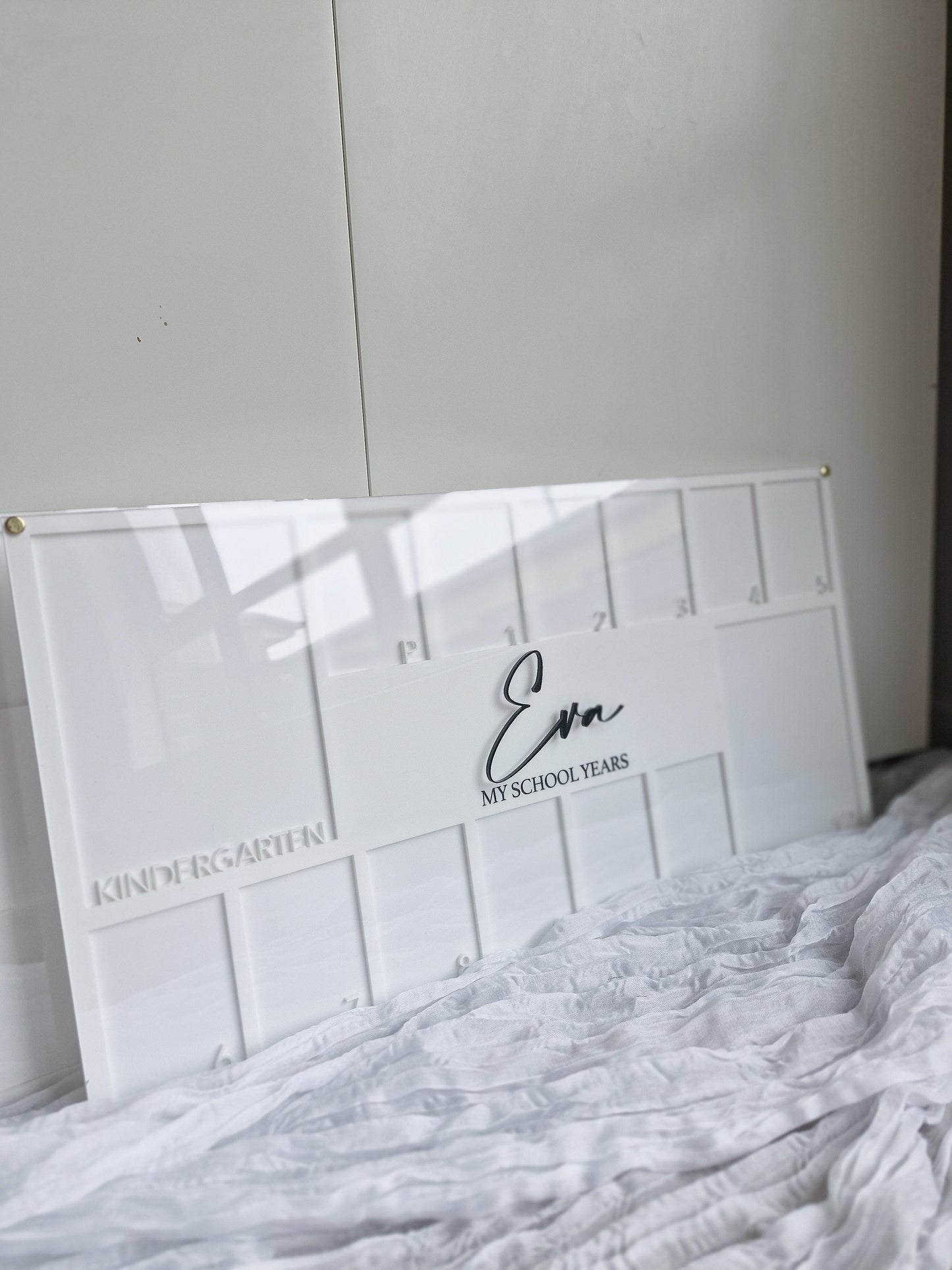 My School Years Photo Board - Acrylic