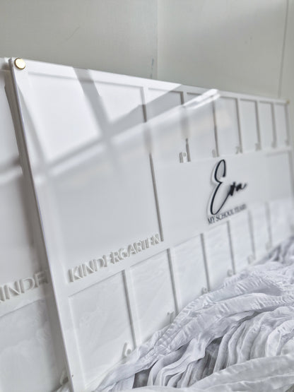 My School Years Photo Board - Acrylic