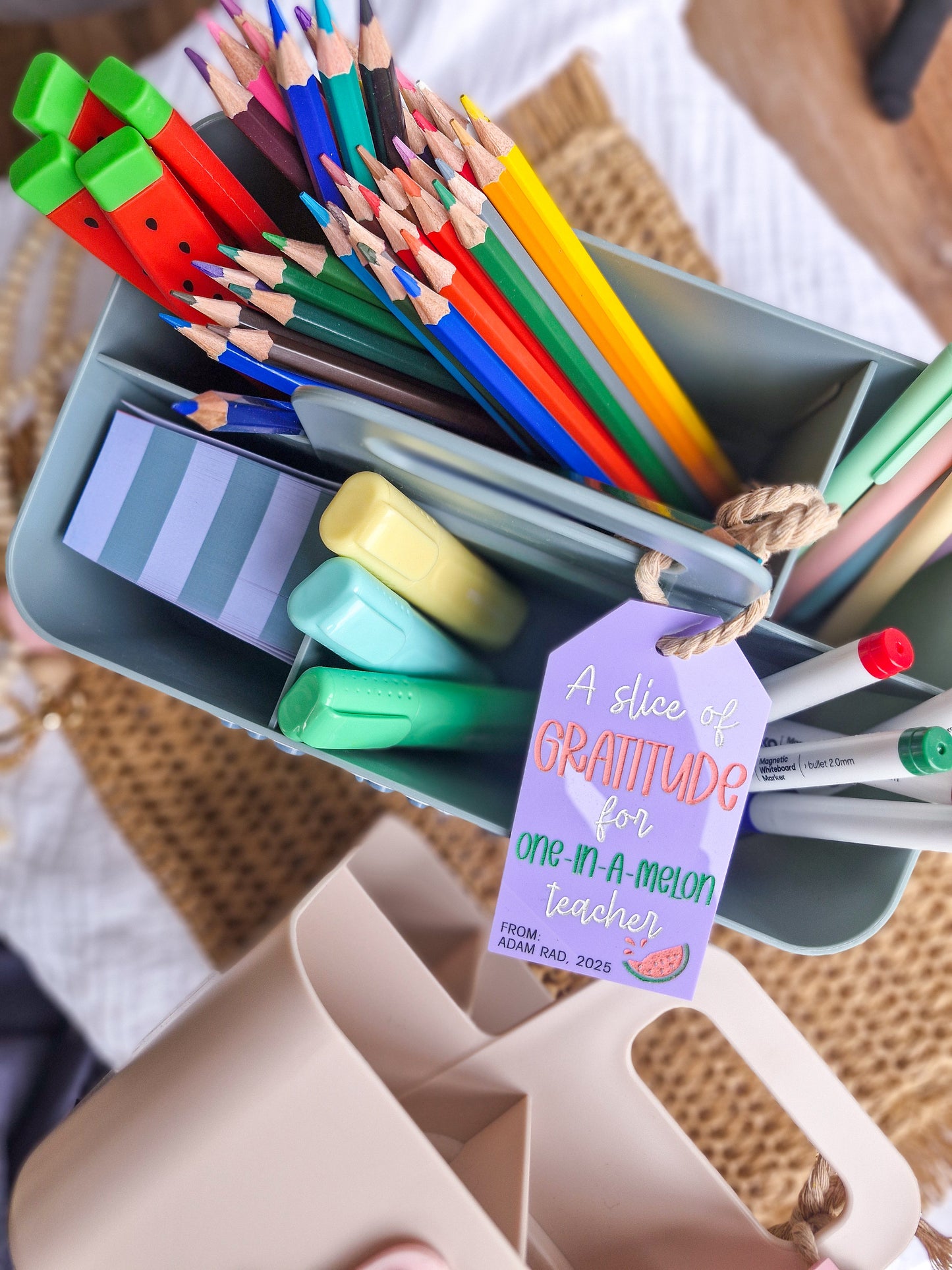 Personalised Teacher Fuel Caddy