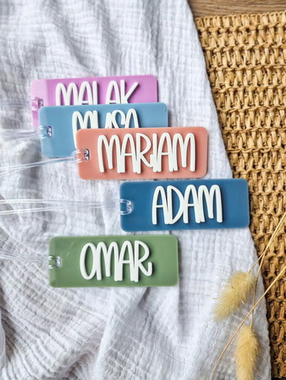 Name Bag Tag Design 3