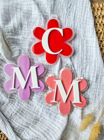 Daisy Initial Bag Tag