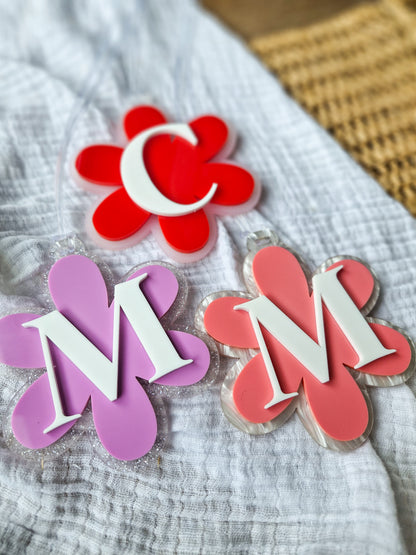 Daisy Initial Bag Tag