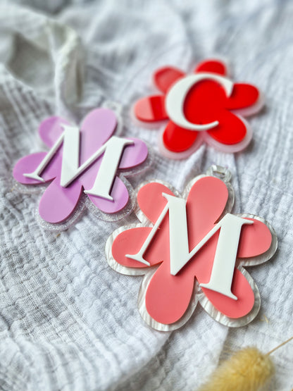 Daisy Initial Bag Tag