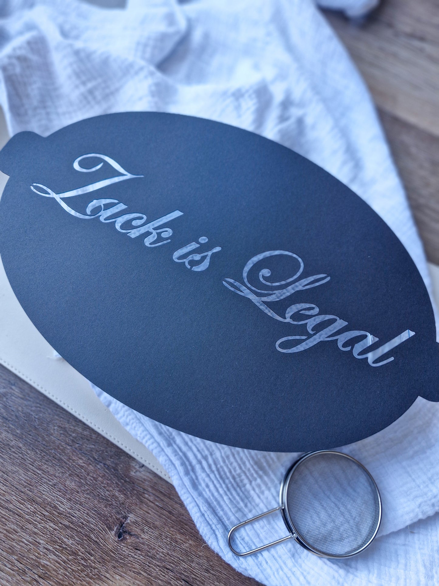 Cardstock Tiramisu Stencil