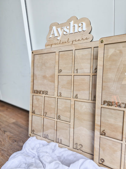 *NEW* My School Years Photo Board