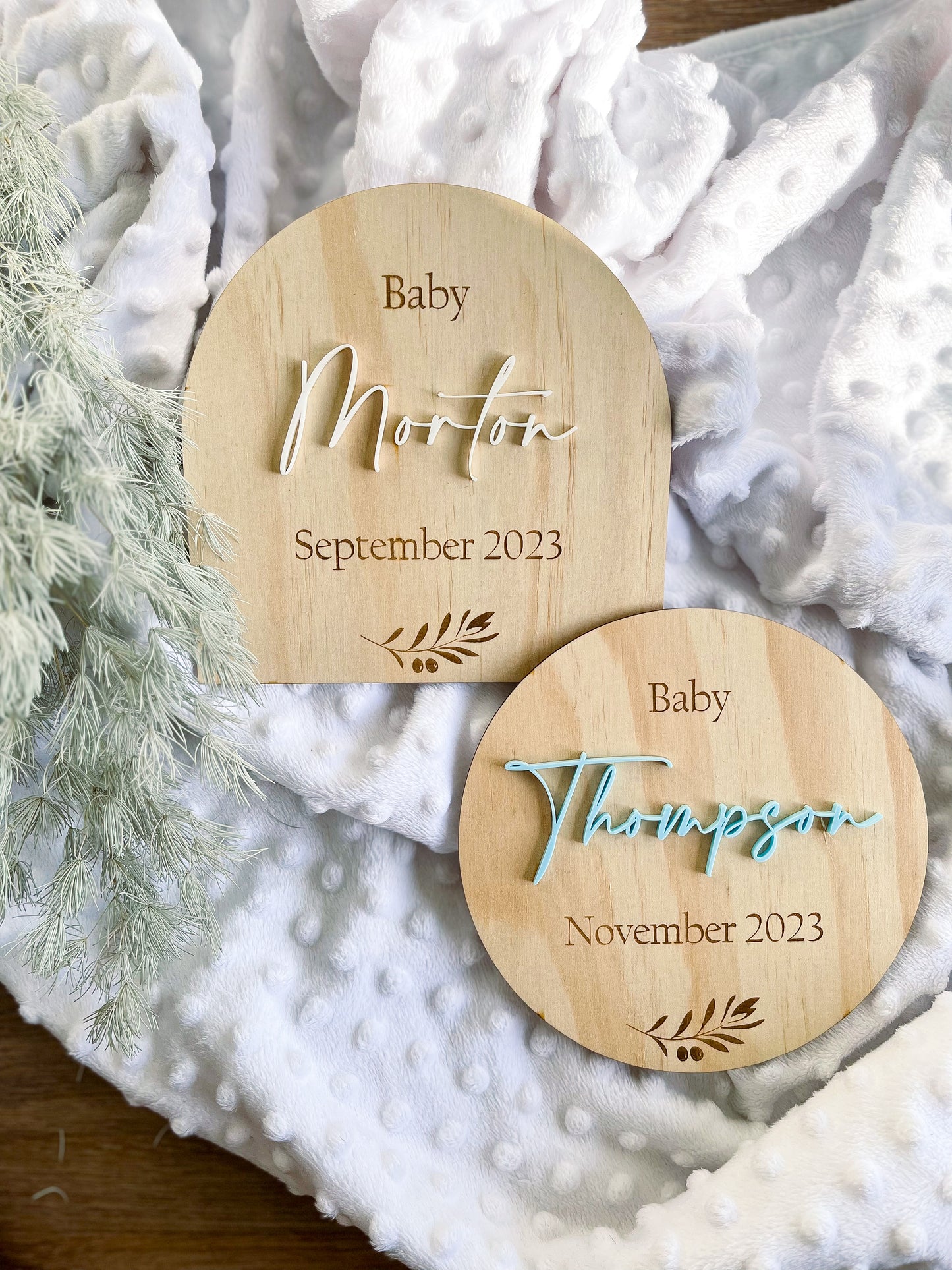 Announcement Plaque - Personalised