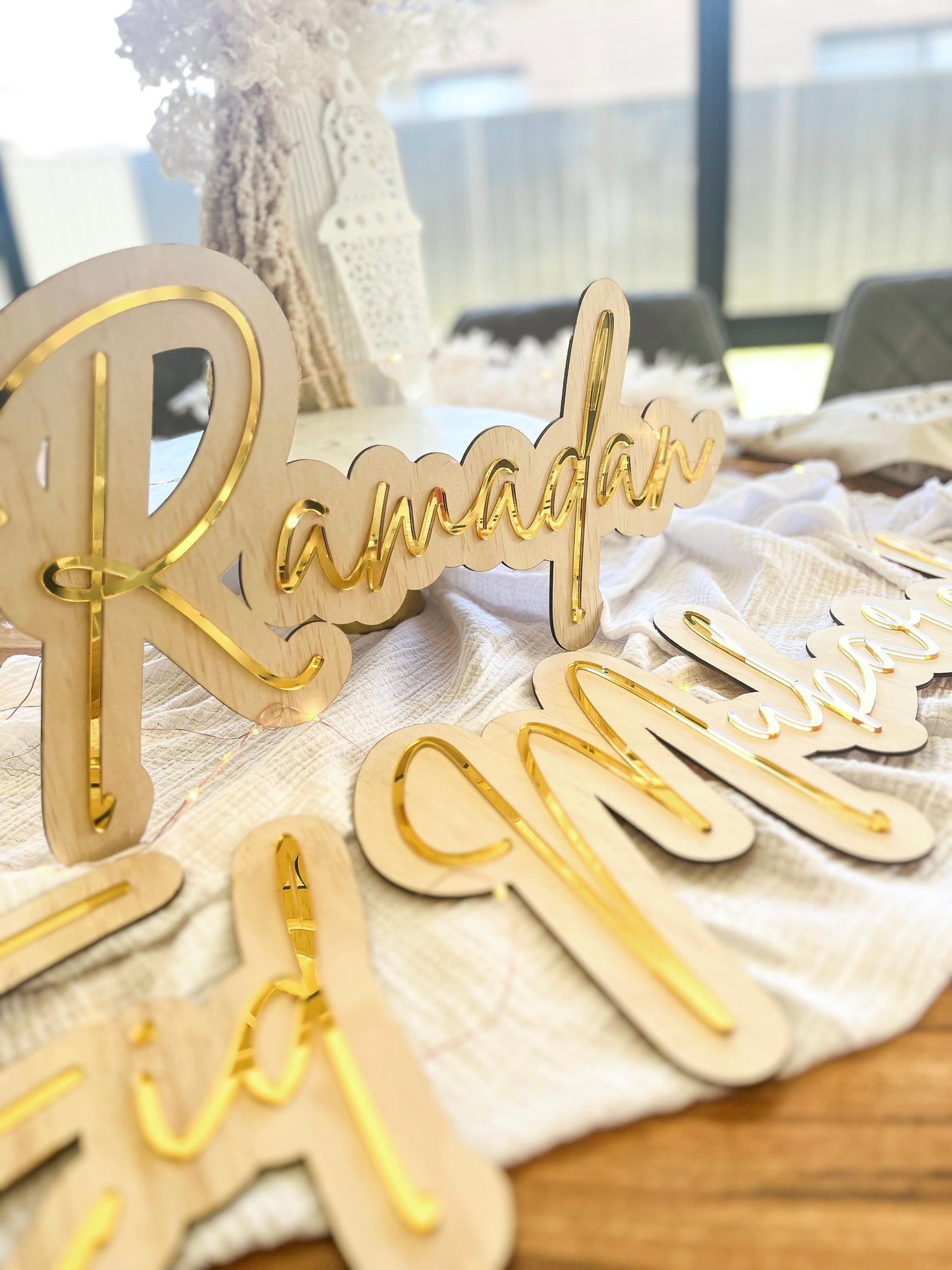 Ramadan/Eid Mubarak Wall Decor Set