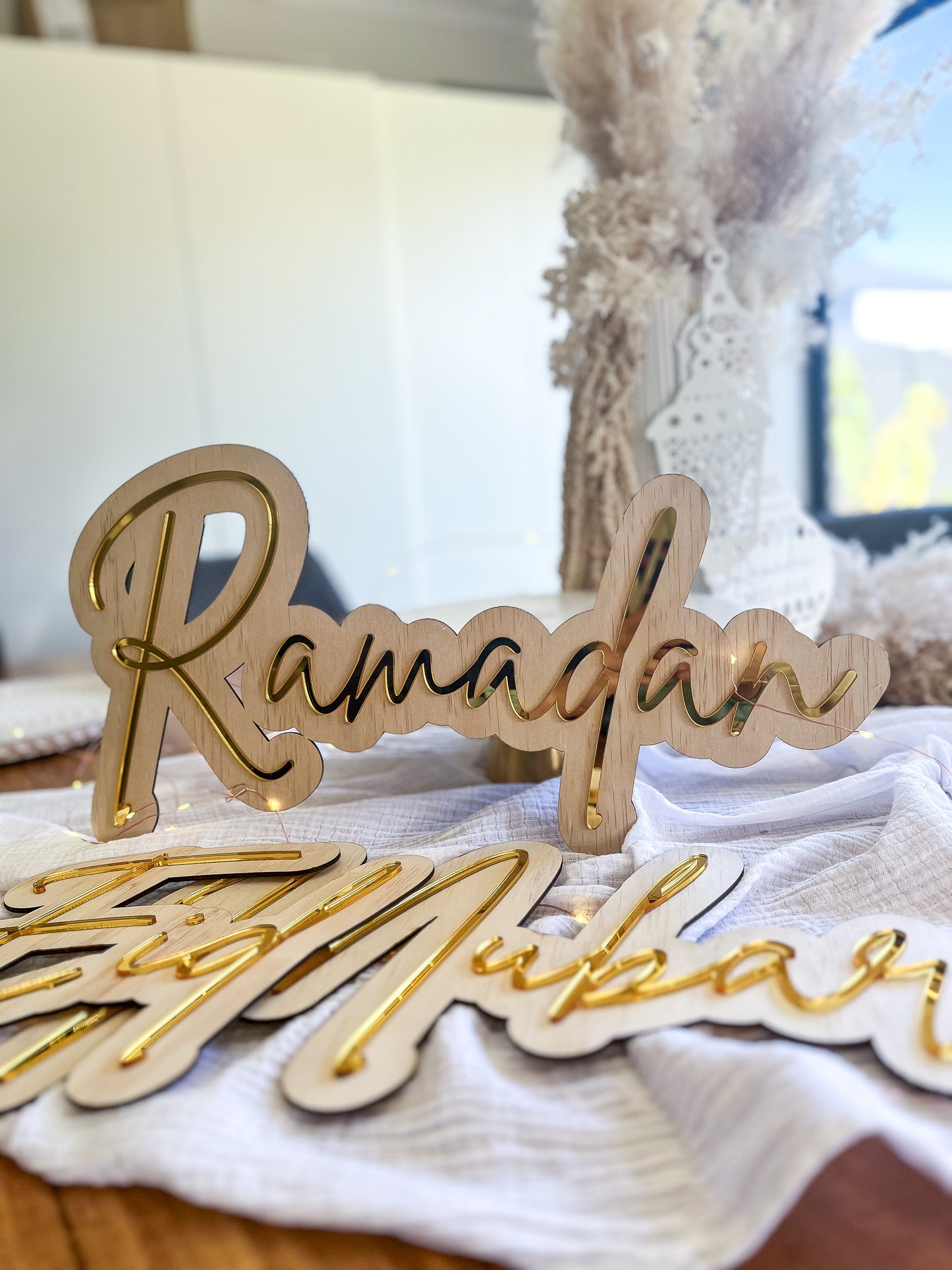Ramadan/Eid Mubarak Wall Decor Set