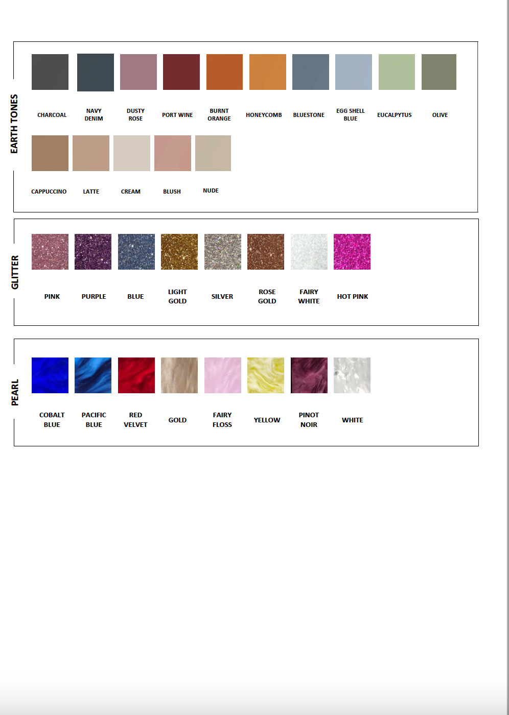 Table Numbers - Acrylic on acrylic