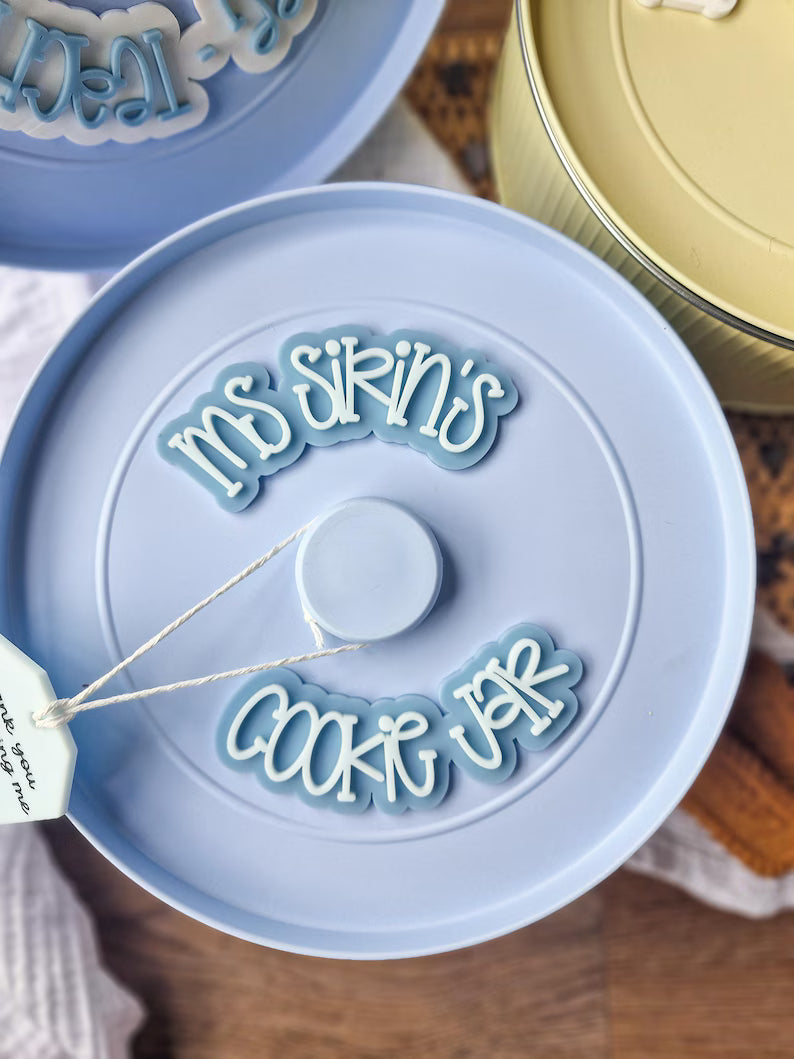 Personalised Teacher Cookie Tin