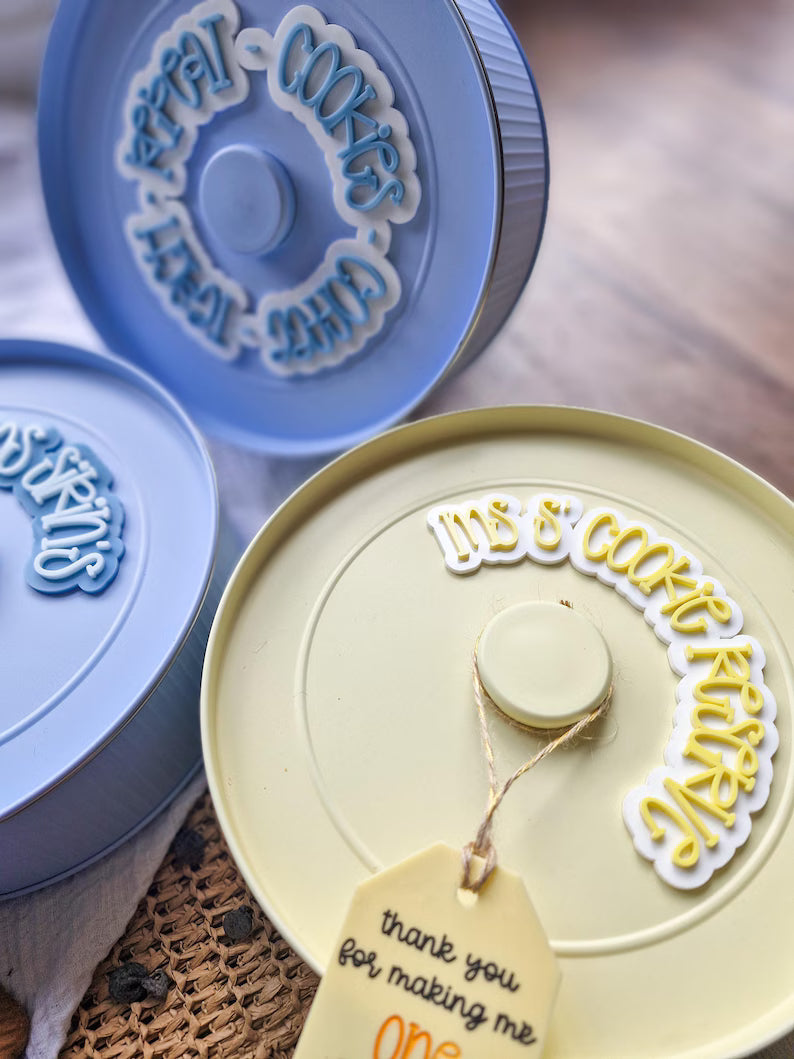 Personalised Teacher Cookie Tin