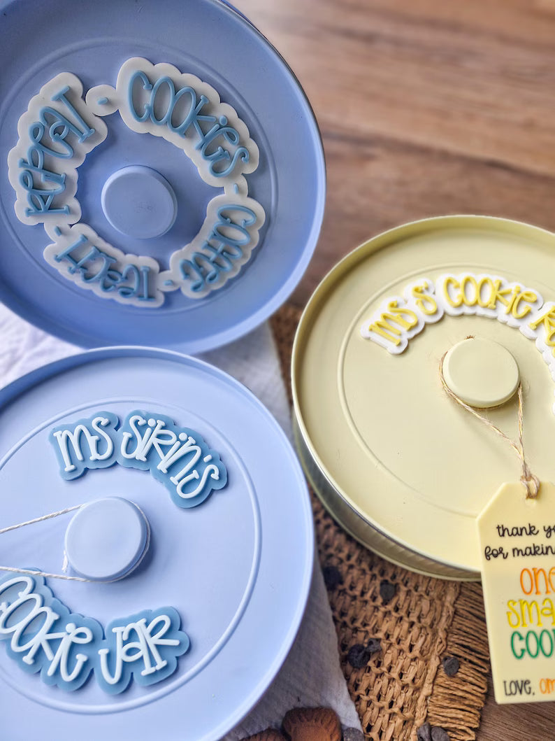 Personalised Teacher Cookie Tin