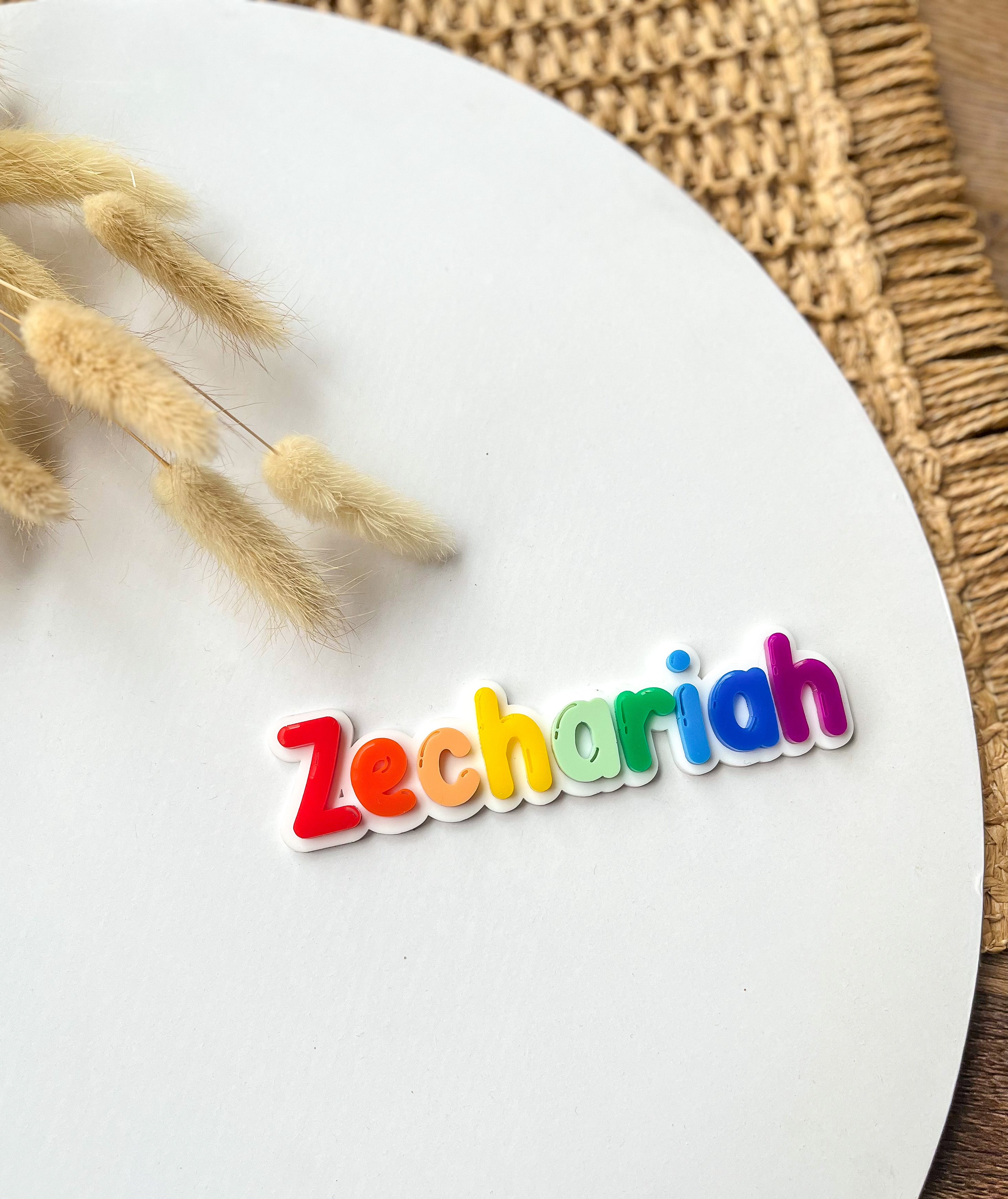 Name Toop Custom Name Topper/Fropper – Rad Made Keeps and Co