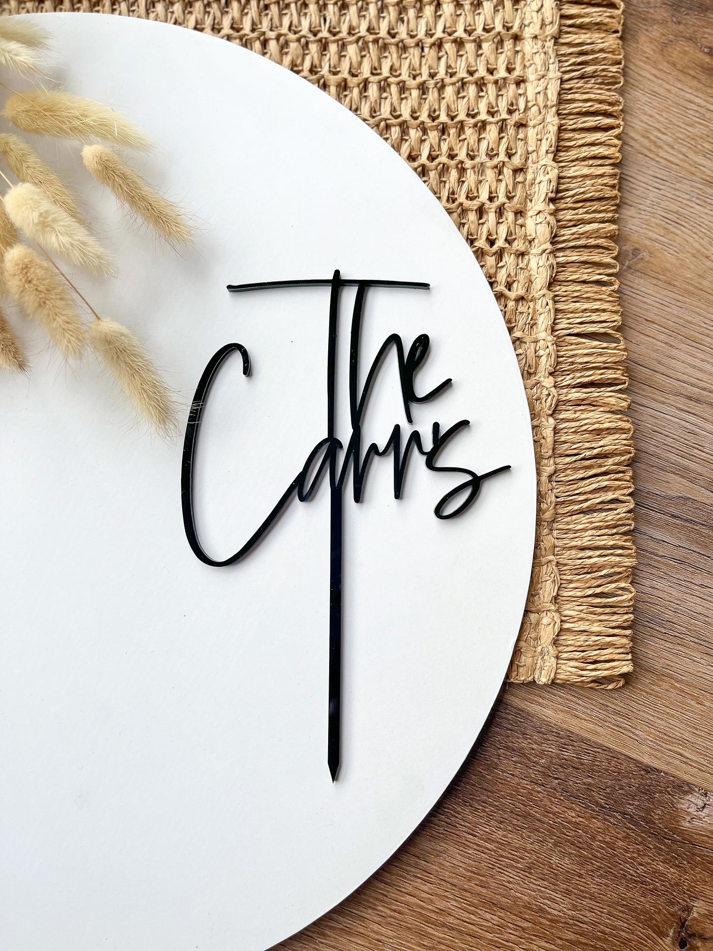 Custom Plaque/Topper Request