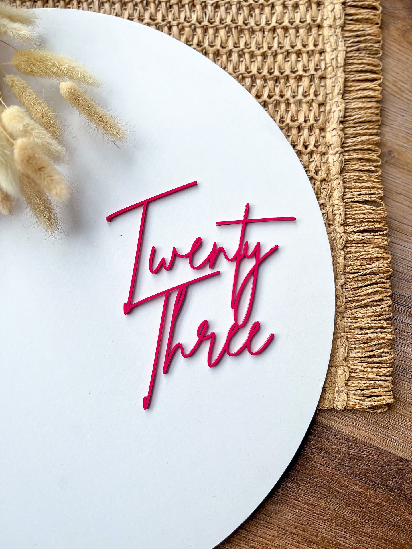 Custom Age Topper/Fropper