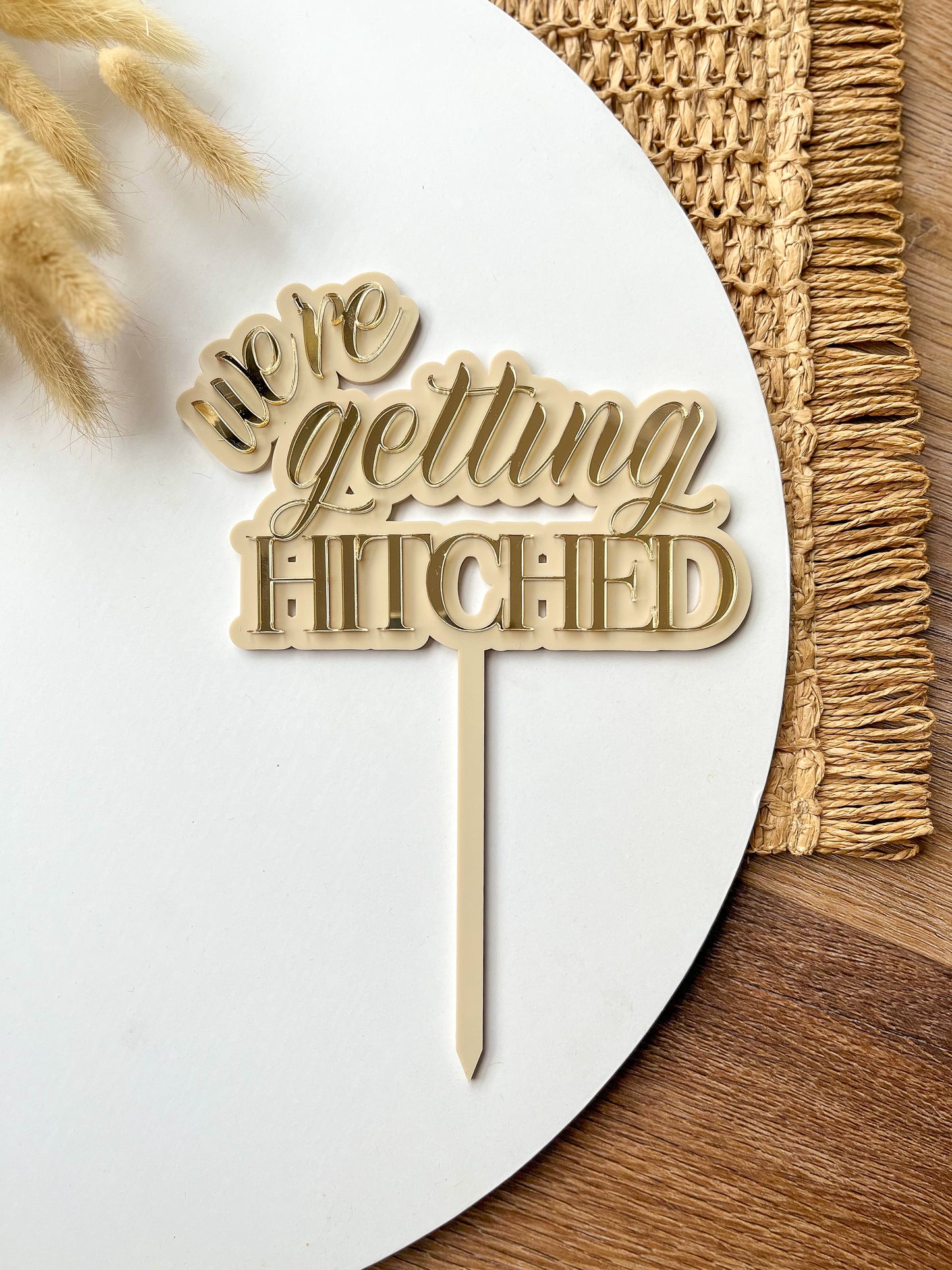 Custom Plaque/Topper Request