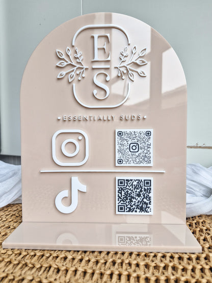 Mini Business Social Stand