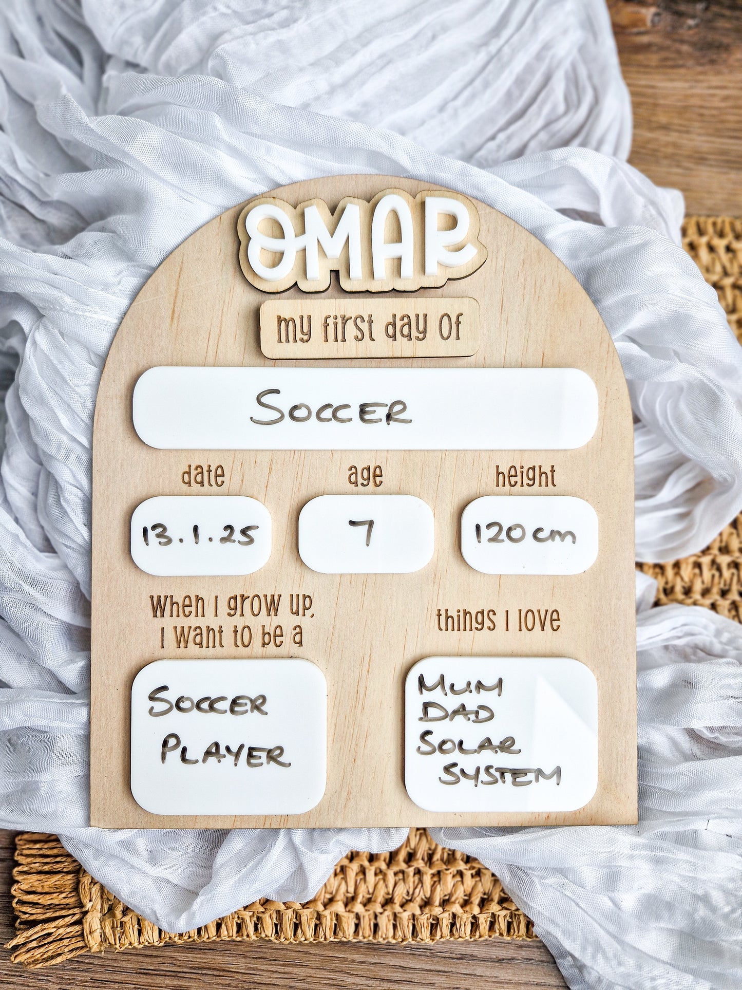 First/Last Day Board Design 1