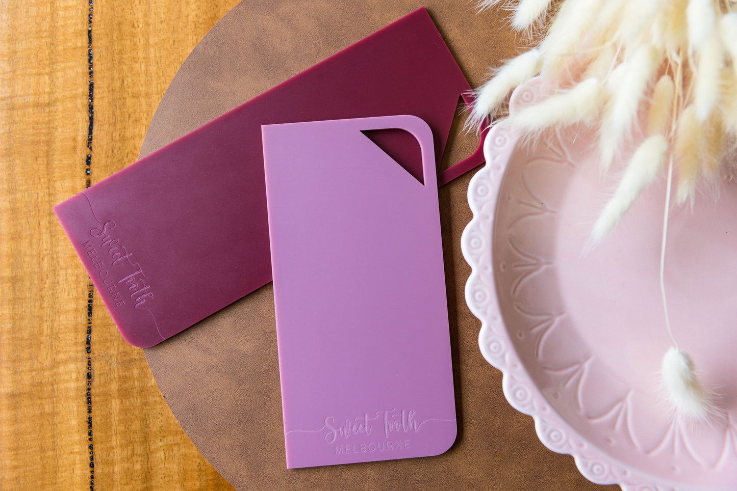 Acrylic Cake Scraper