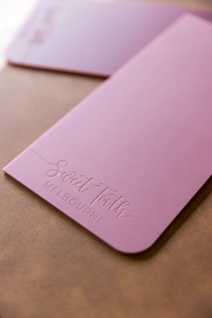 Acrylic Cake Scraper