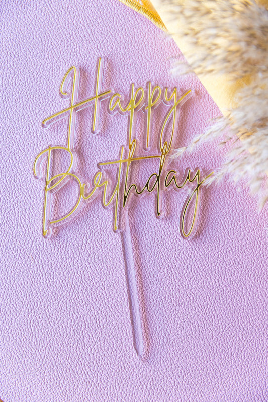 Happy Birthday Topper/Fropper