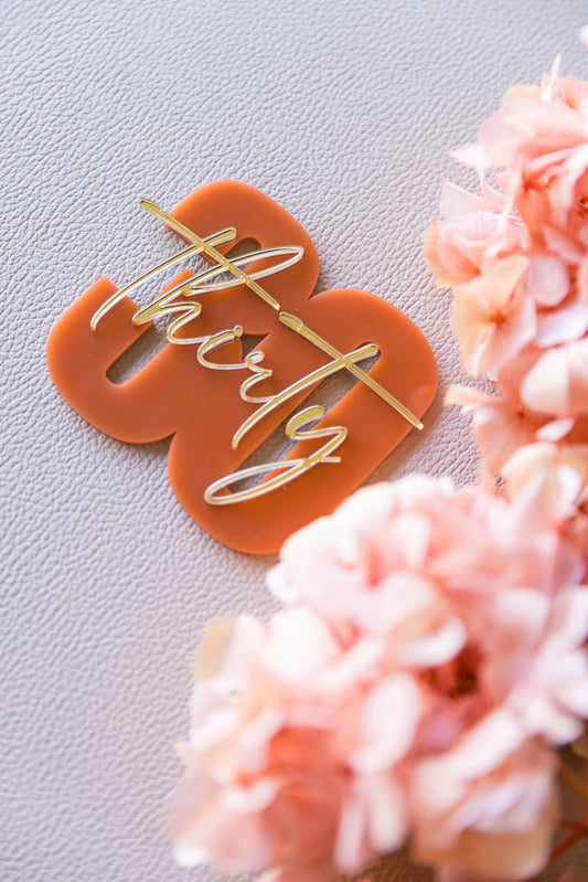 Double Layered Number/Age