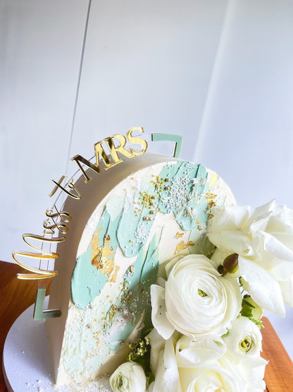Arch Cake Topper