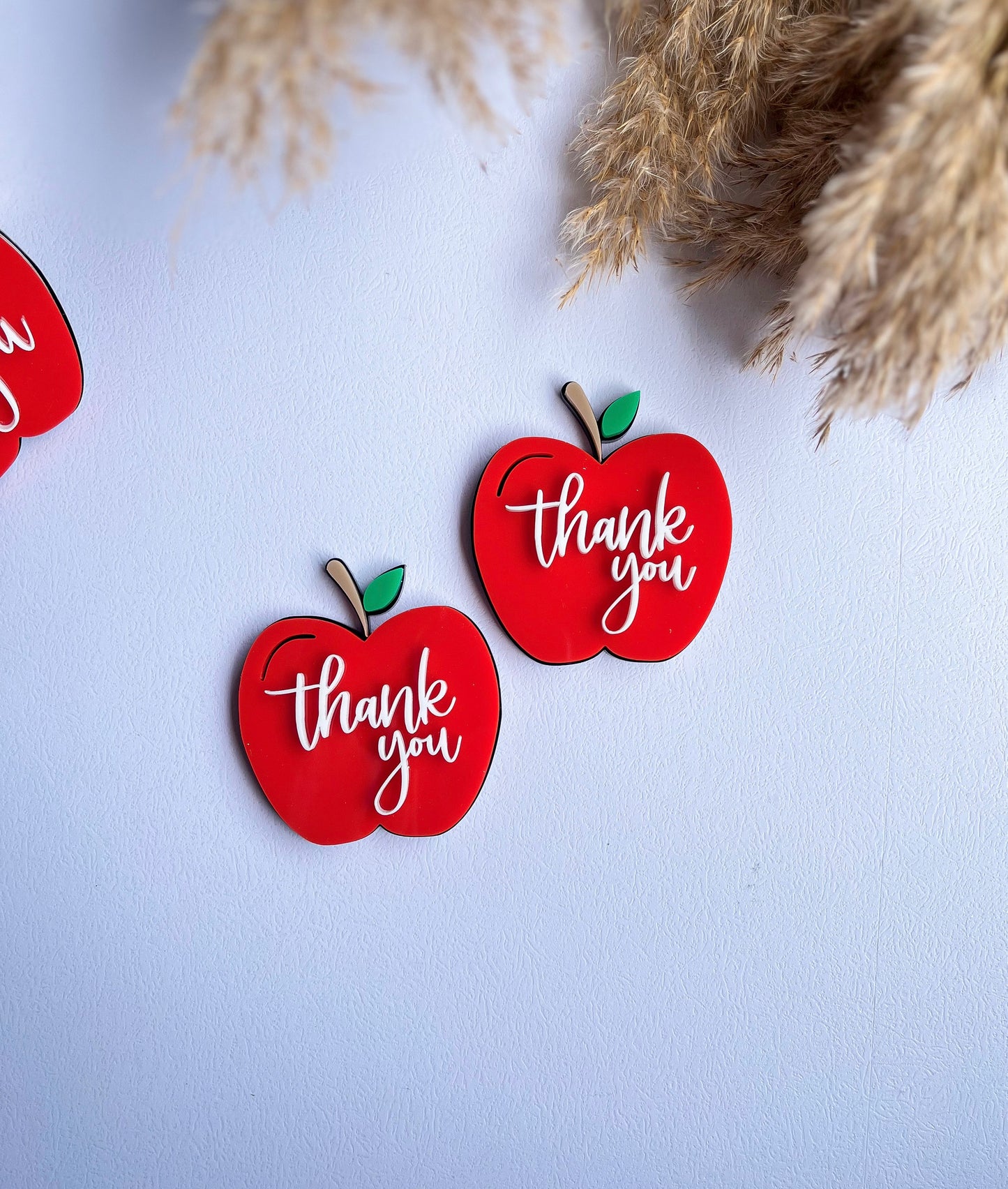 Thank you Apple - Cupcake Plaque