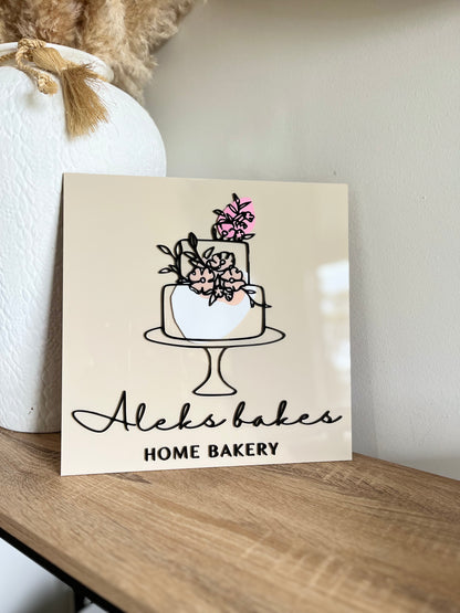 Acrylic Business Sign